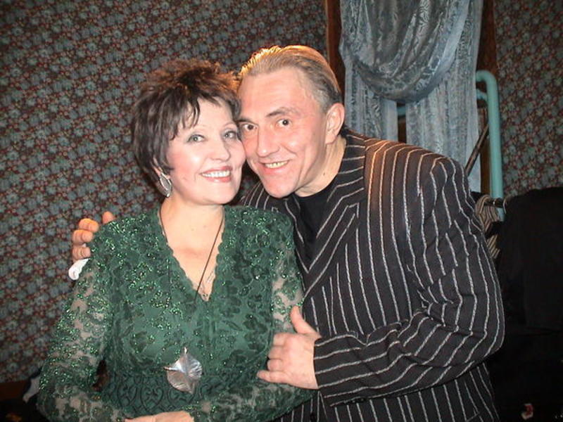 Галина Ненашева и ее муж
